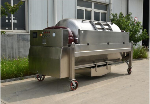 葡萄酒釀酒設(shè)備QY型氣囊壓榨機